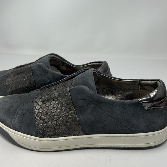 Johnston & Murphy Women's Pewter Gray Slip-On Sneakers Size 9 - Picture 5 of 15